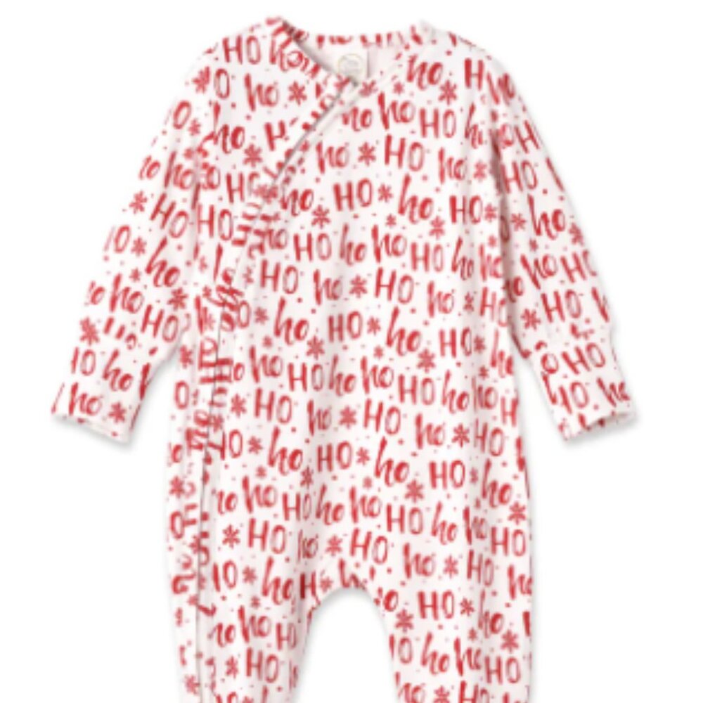 Tesa Babe - Ho Ho Ho Long Sleeve Zipper Romper